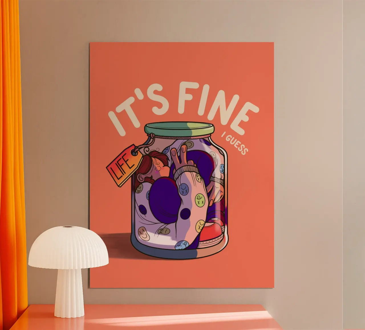 Life poster da Anny Addams