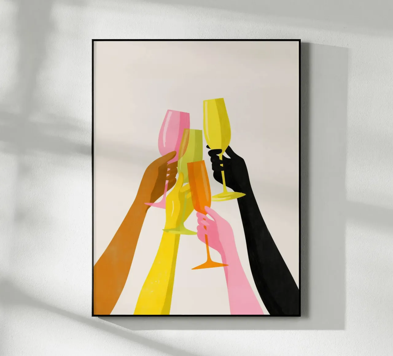 Cheers Together plexiglass da Roseberry Design