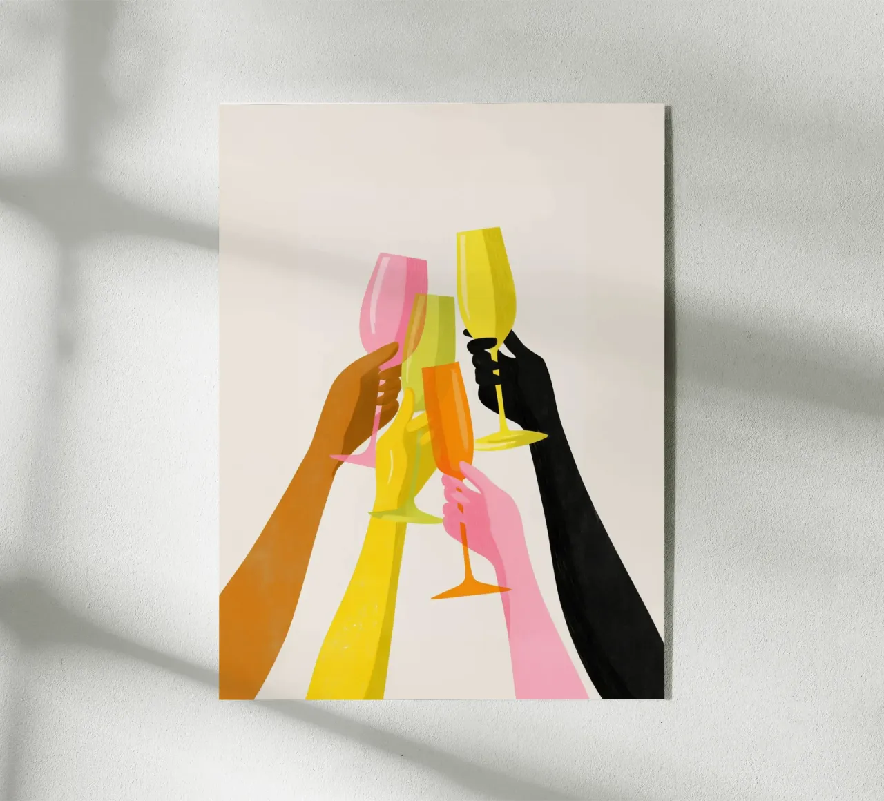 Cheers Together plexiglass da Roseberry Design