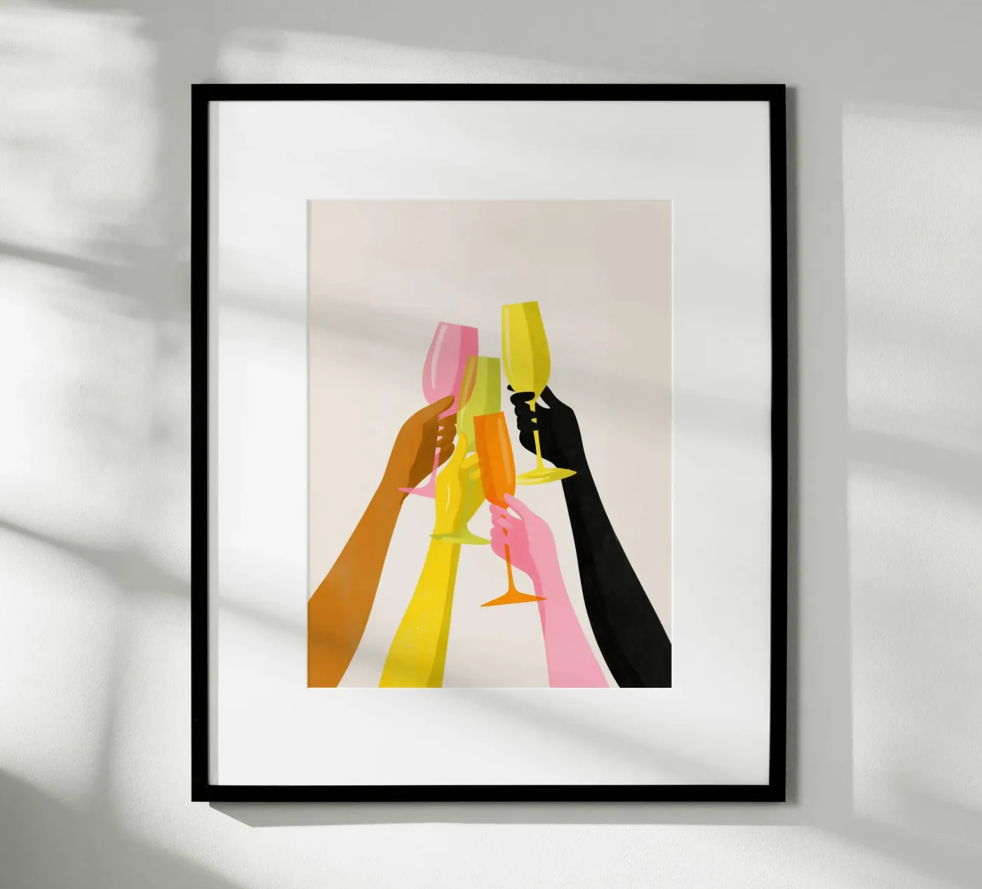 Cheers Together poster da Roseberry Design