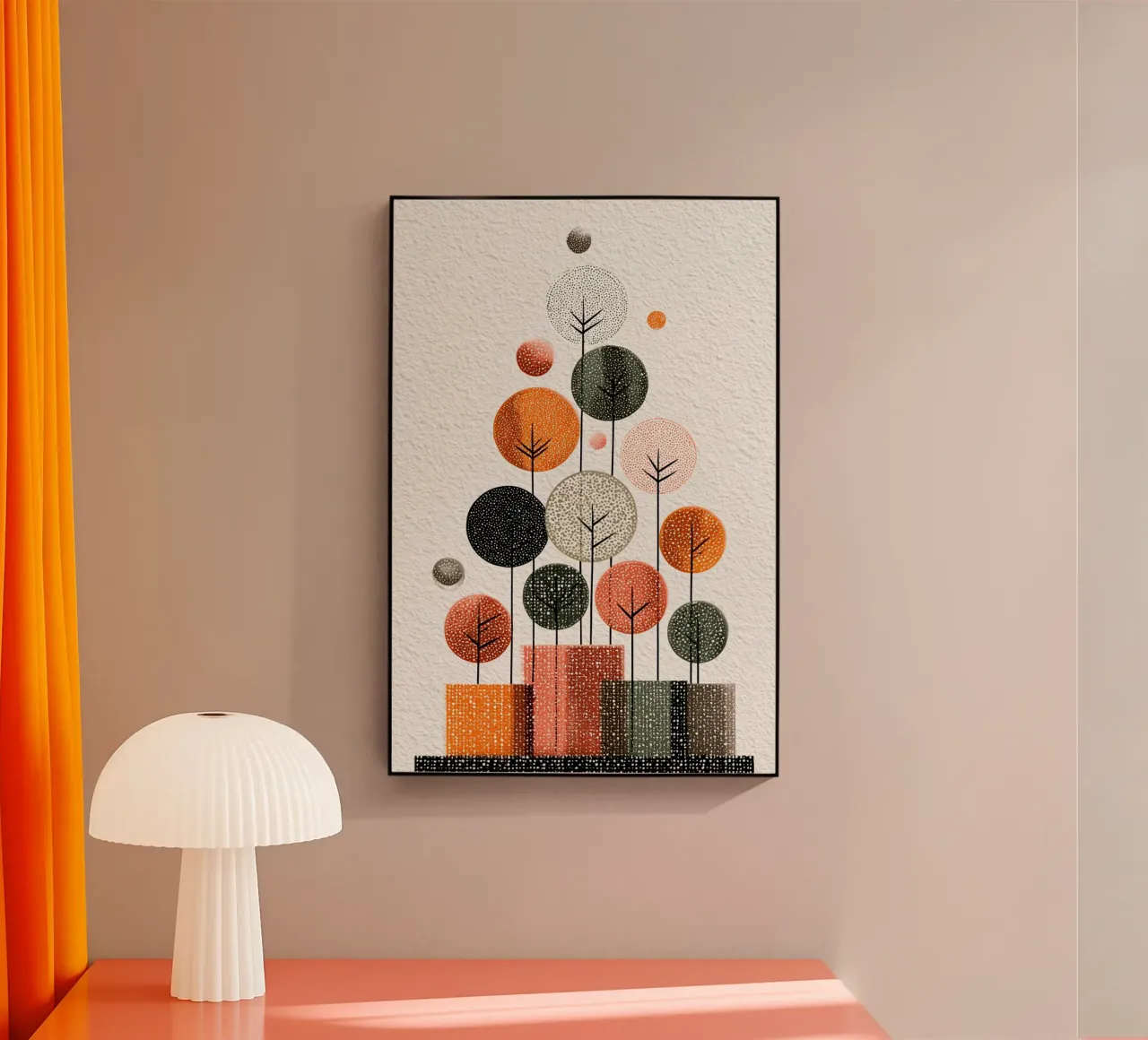 Winter Tree Symphony plexiglass da michi