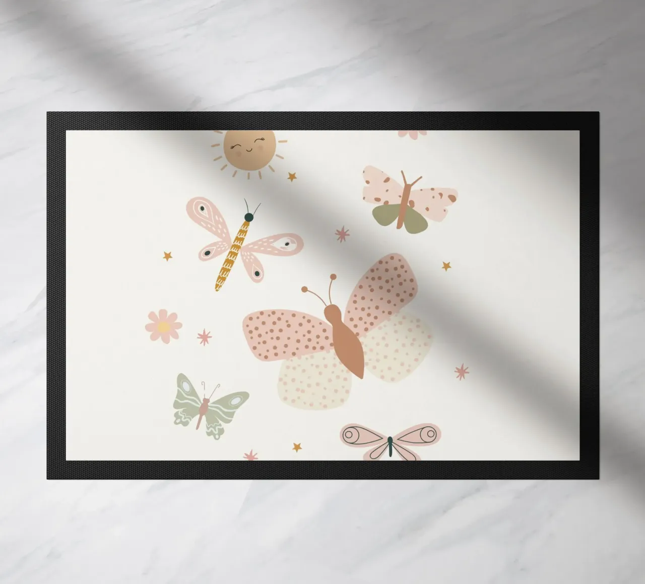 Vlinderweide deurmat van Littleleo