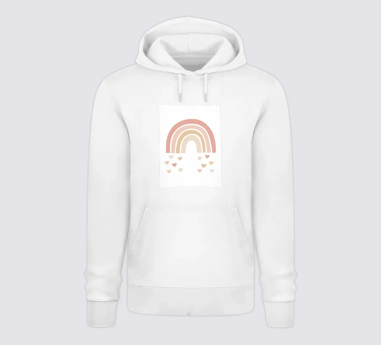 Amore arcobaleno felpa con cappuccio da Littleleo