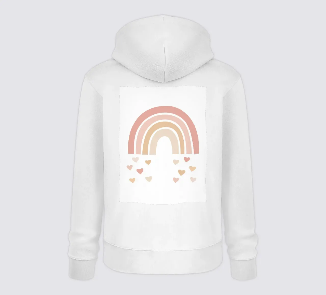 Amore arcobaleno felpa con cappuccio da Littleleo