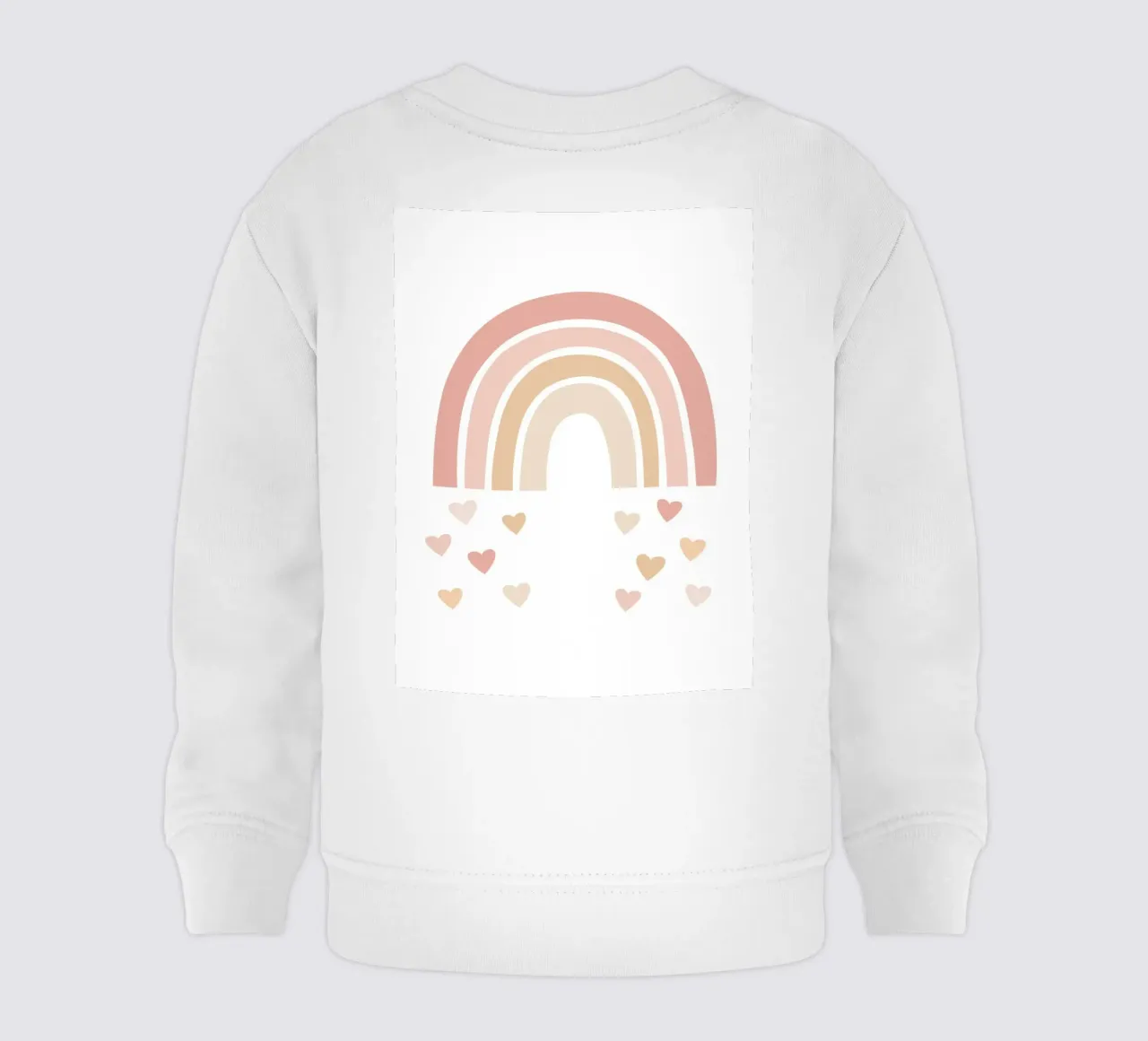 Amore arcobaleno felpa neonato da Littleleo