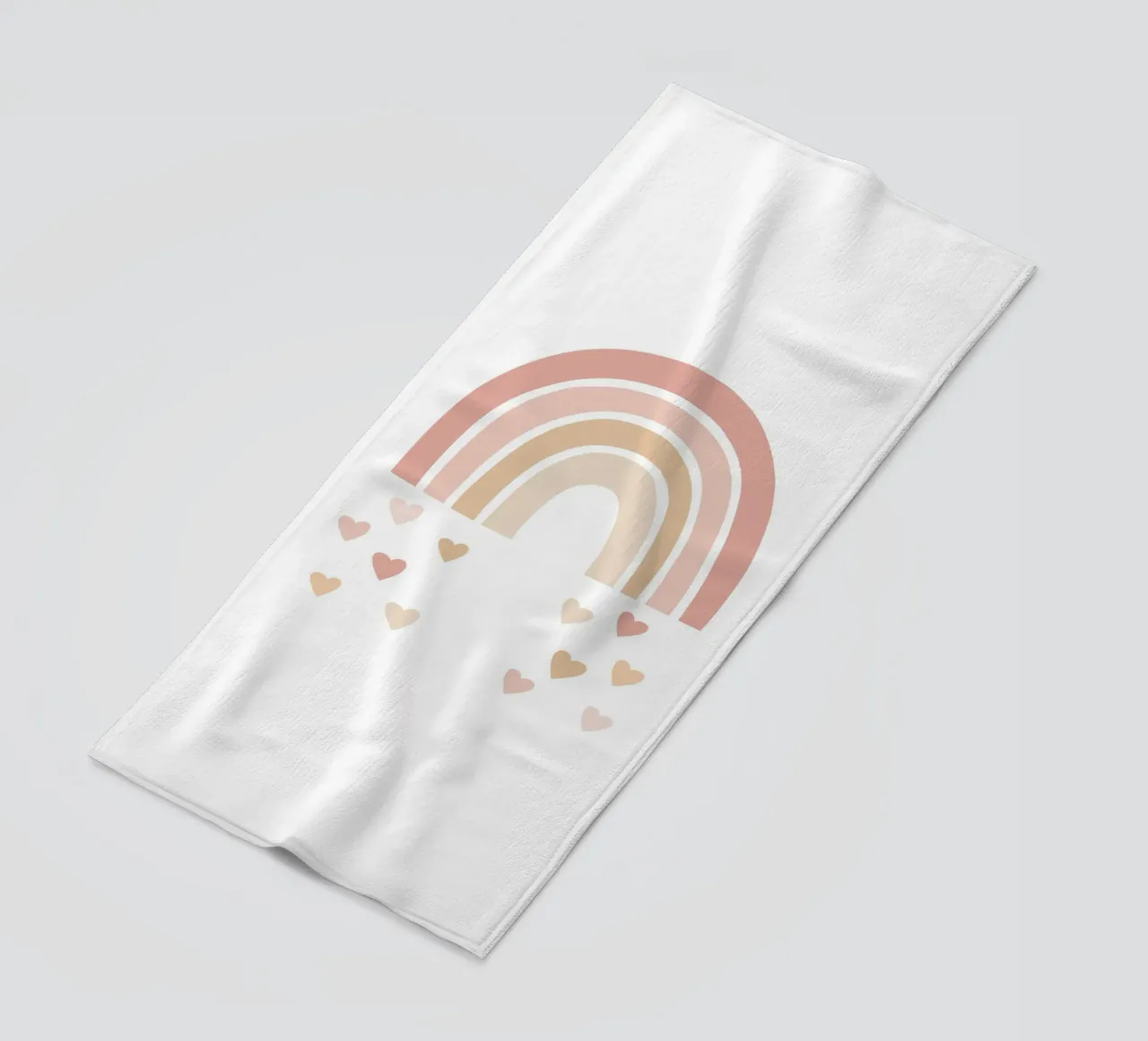 Amore arcobaleno telo mare da Littleleo