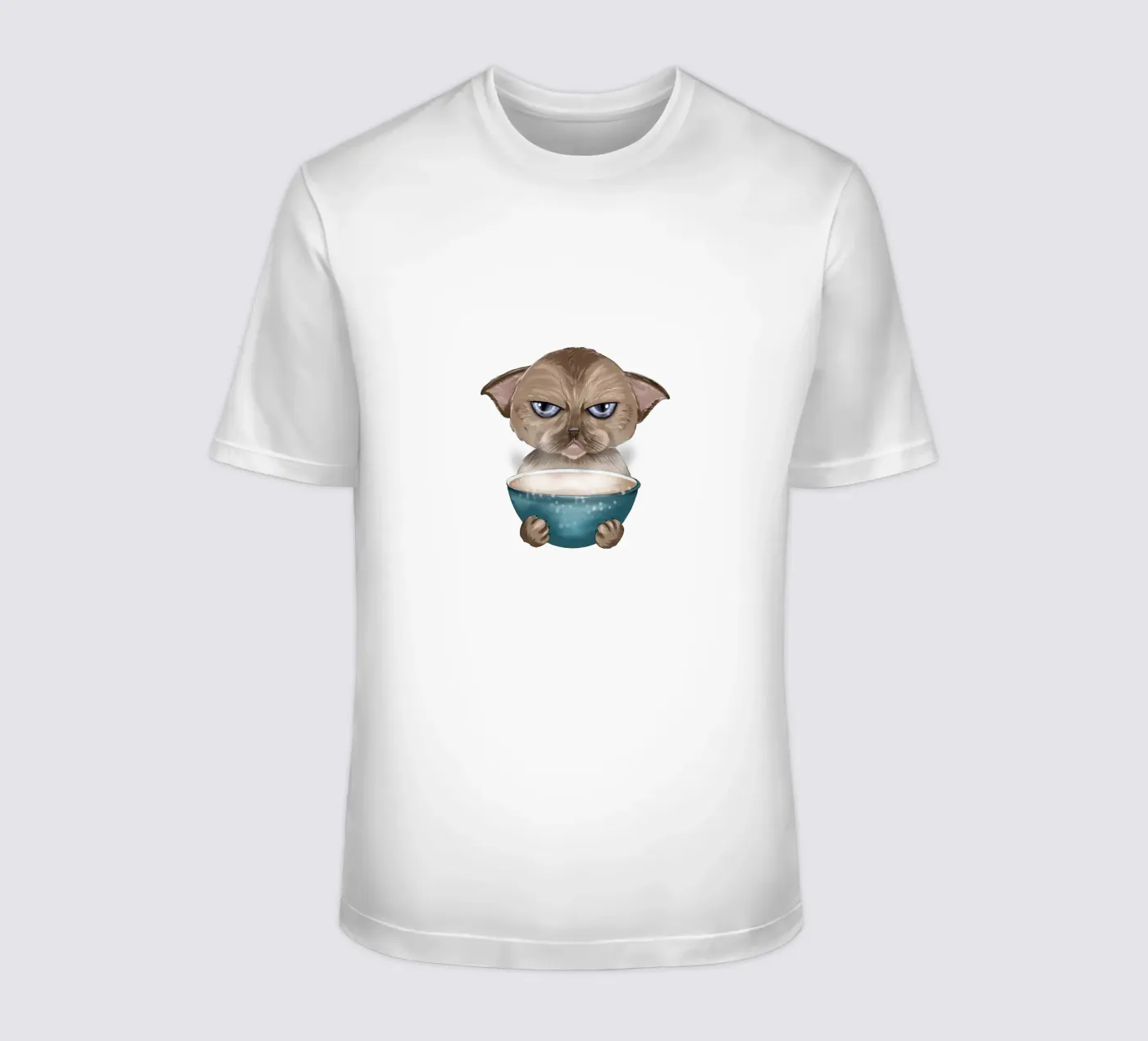 gatto brontolone t-shirt da by elle arts moments