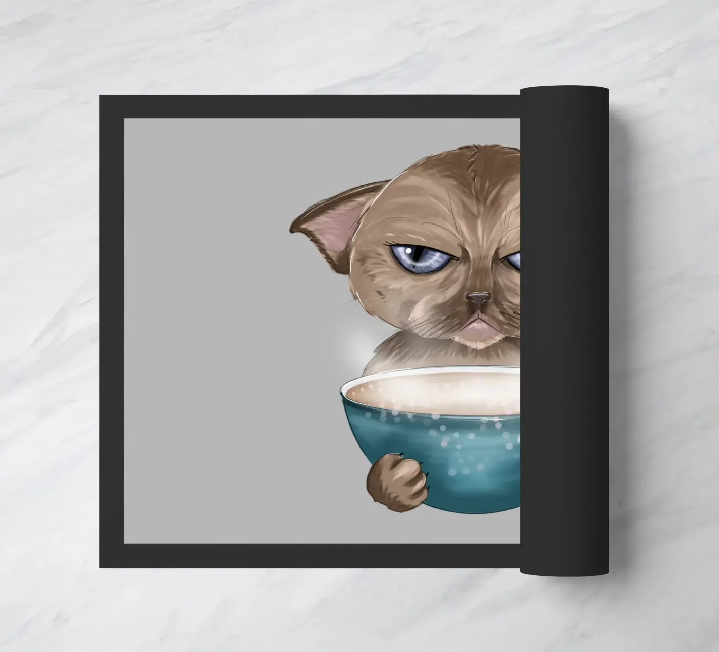 grumpy cat doormat by by elle arts moments