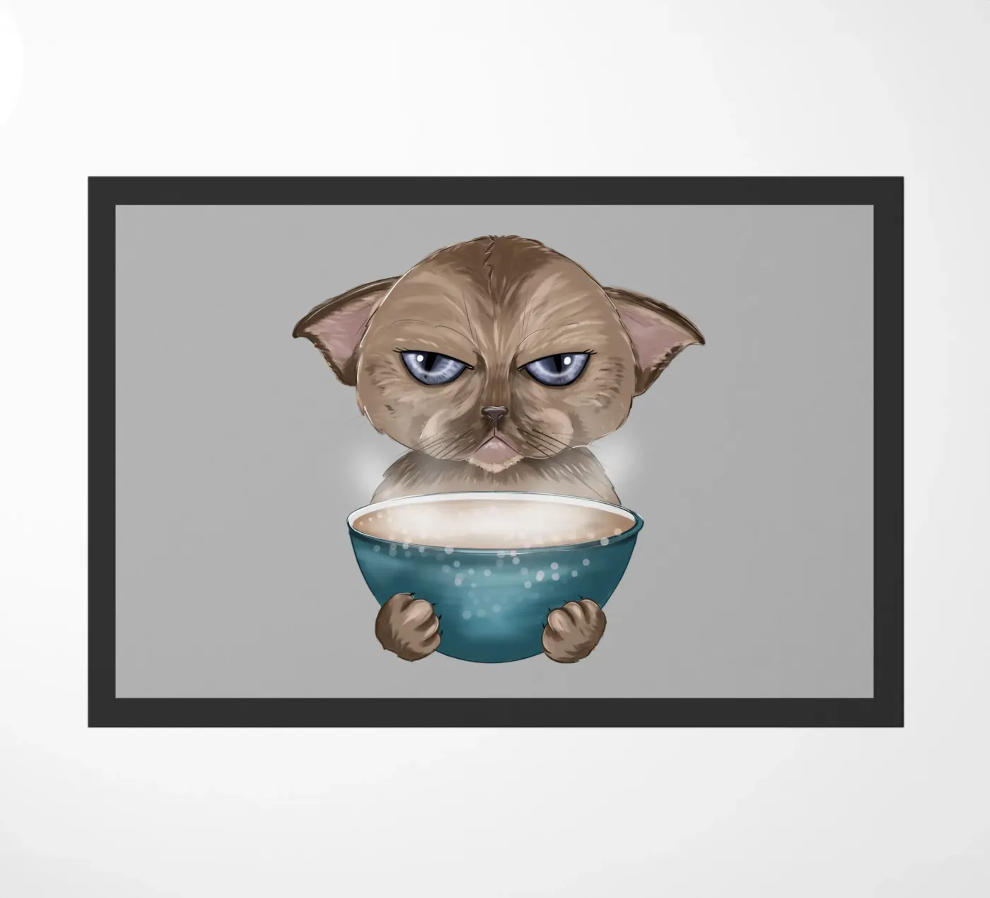 grumpy cat doormat by by elle arts moments