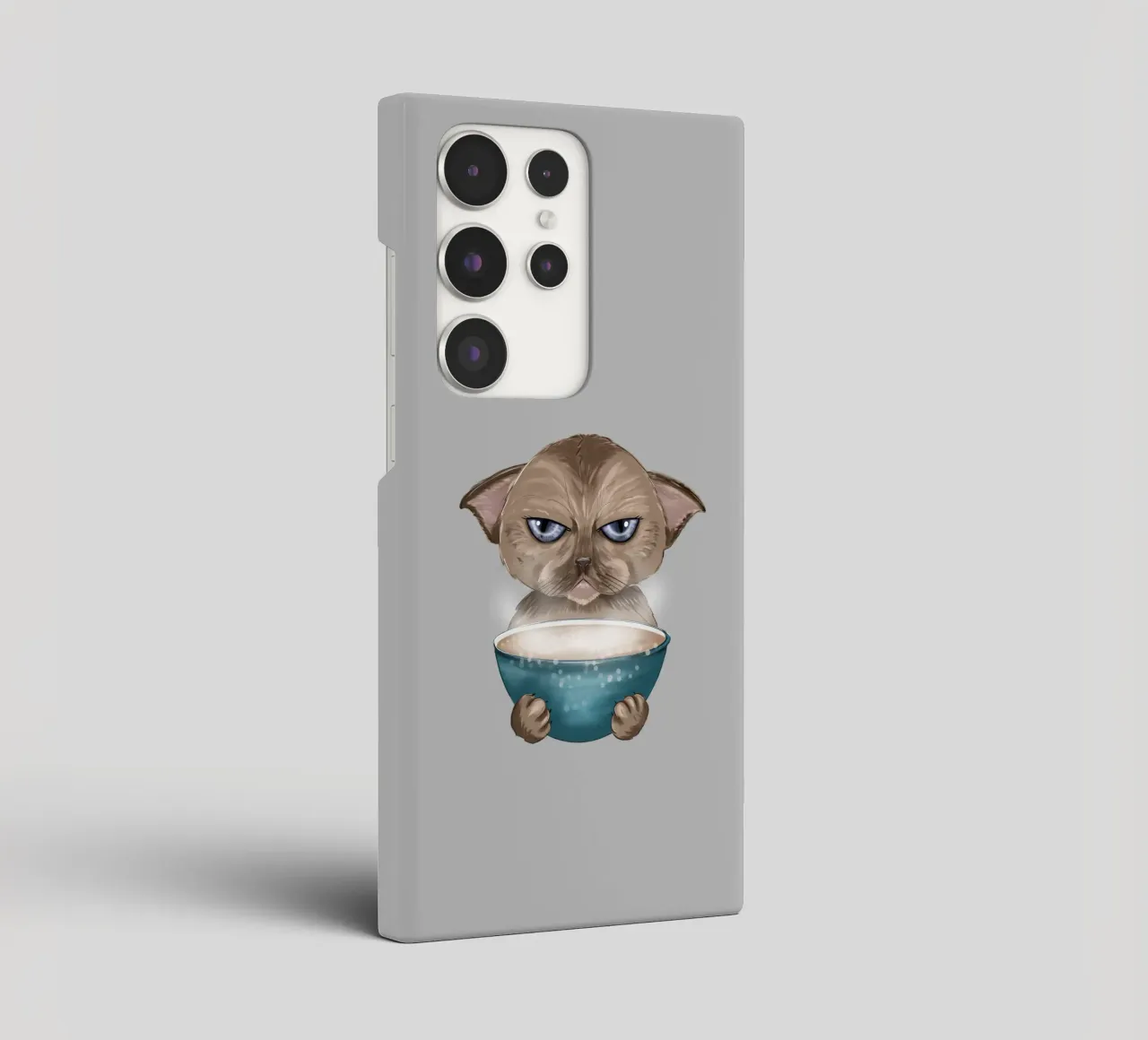 griesgrämige Katze Samsung Hülle von sketch visual studio moments