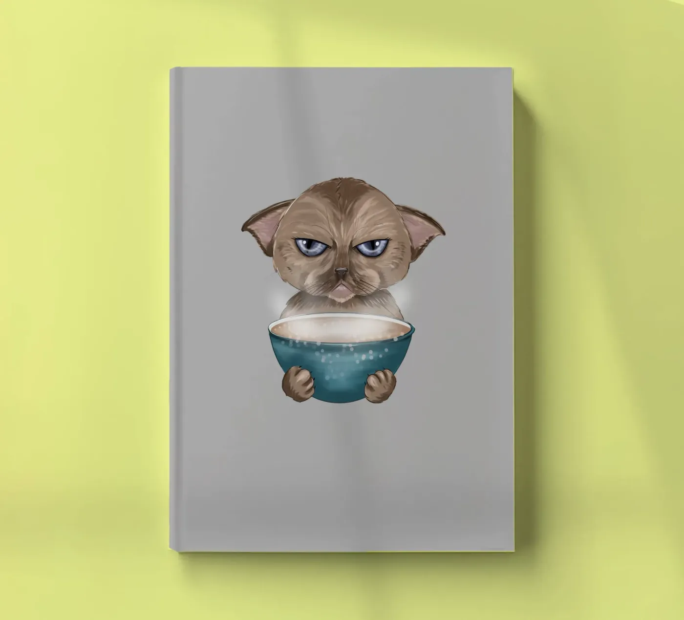 grumpy cat notebook by by elle arts moments