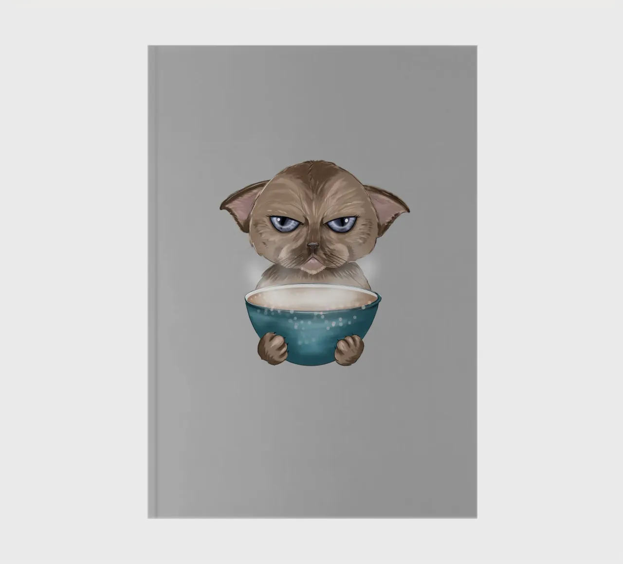 grumpy cat notebook by sketch_visual_studio