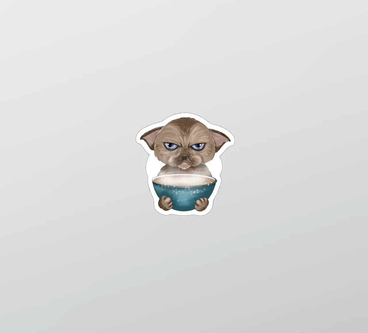 grumpy cat sticker by sketch visual studio moments