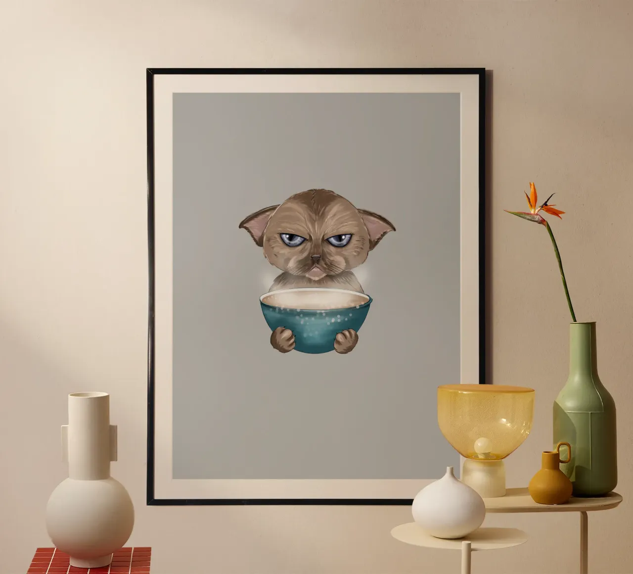 grumpy cat poster by sketch visual studio moments