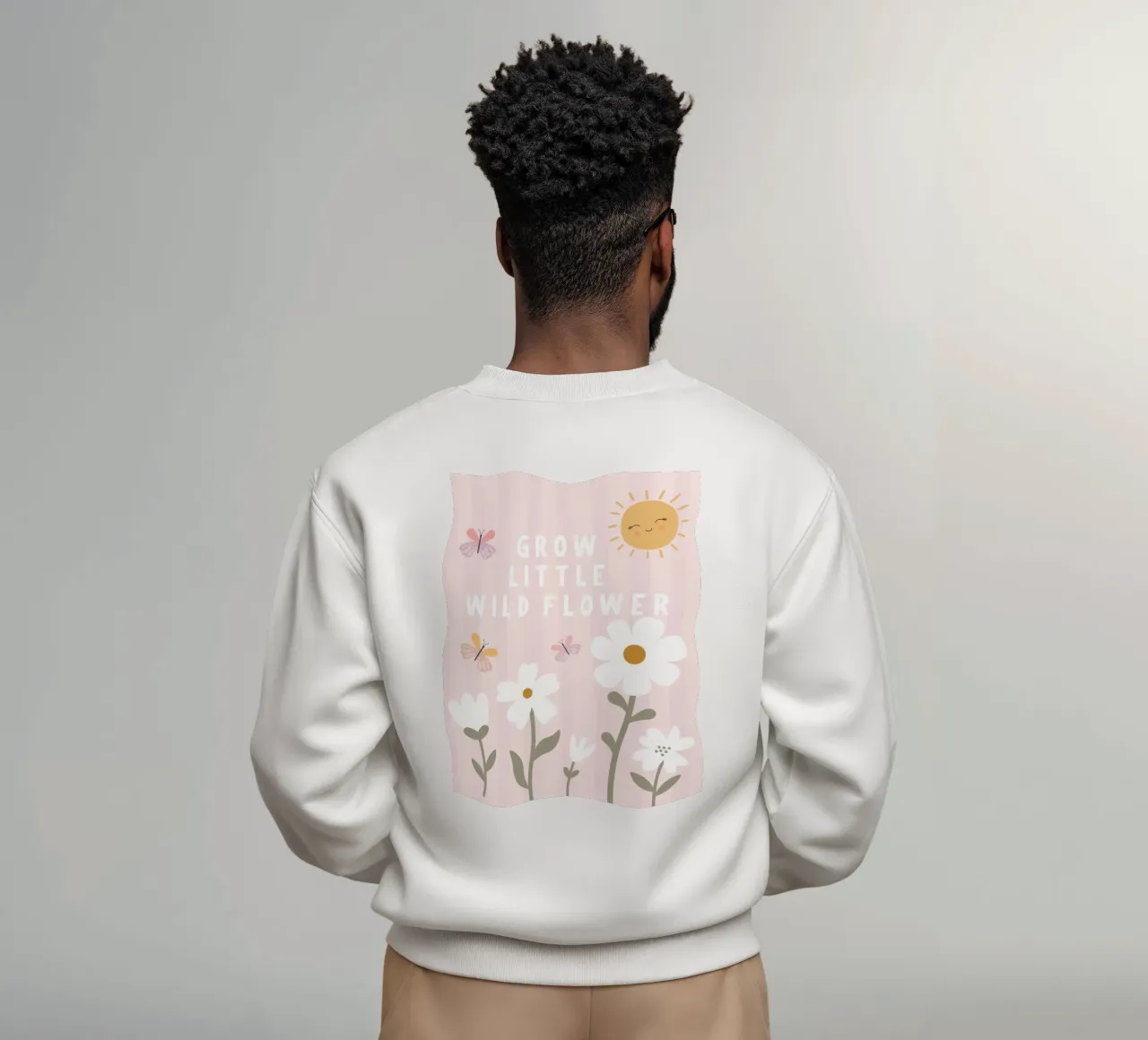 Crescere piccoli fiori selvatici felpa da Littleleo