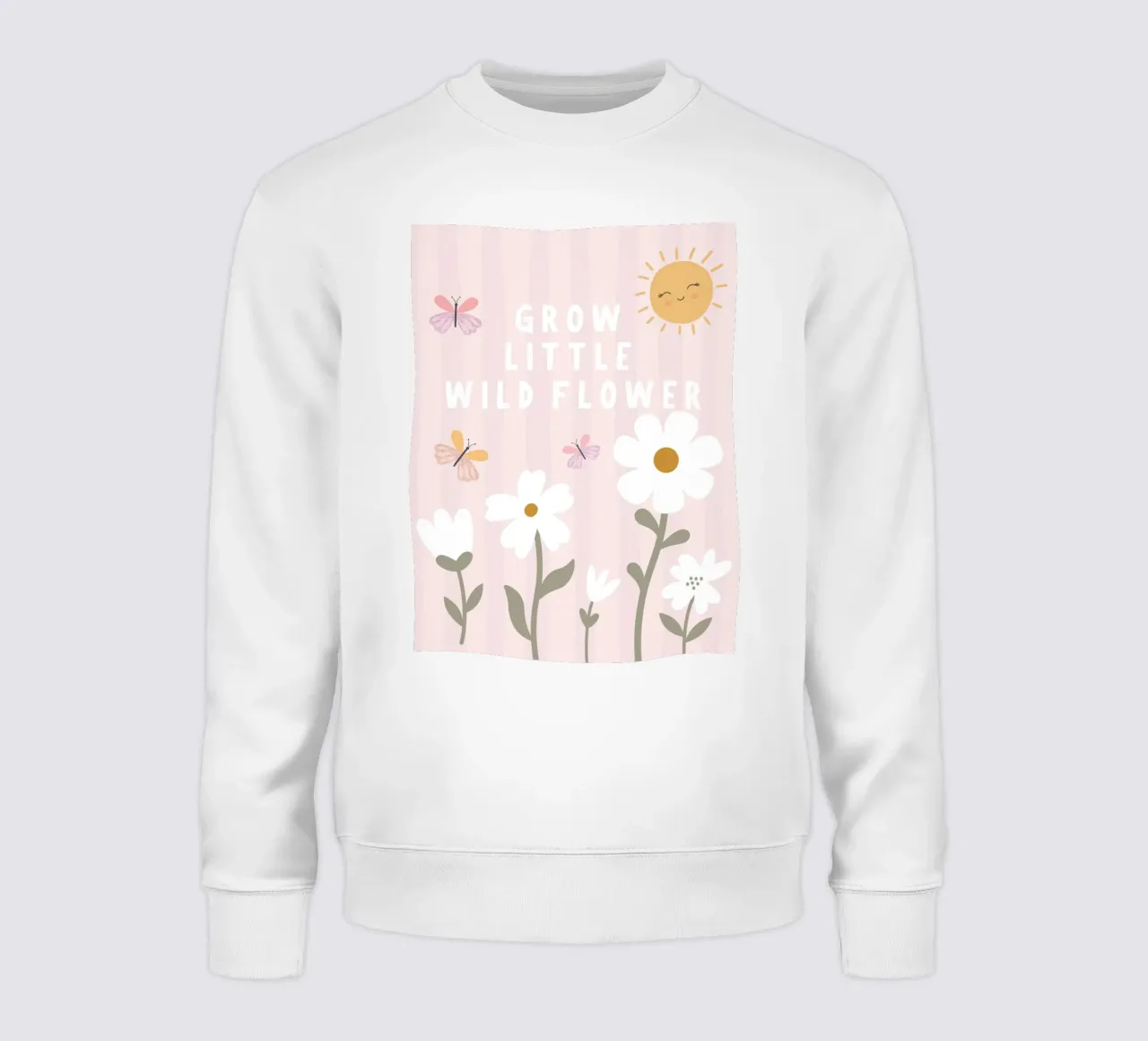 Crescere piccoli fiori selvatici felpa da Littleleo