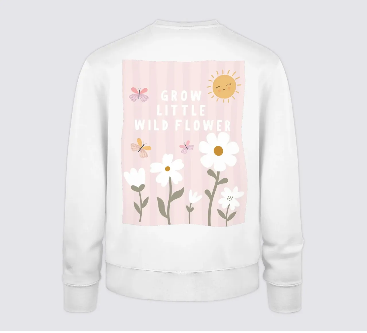 Crescere piccoli fiori selvatici felpa da Littleleo