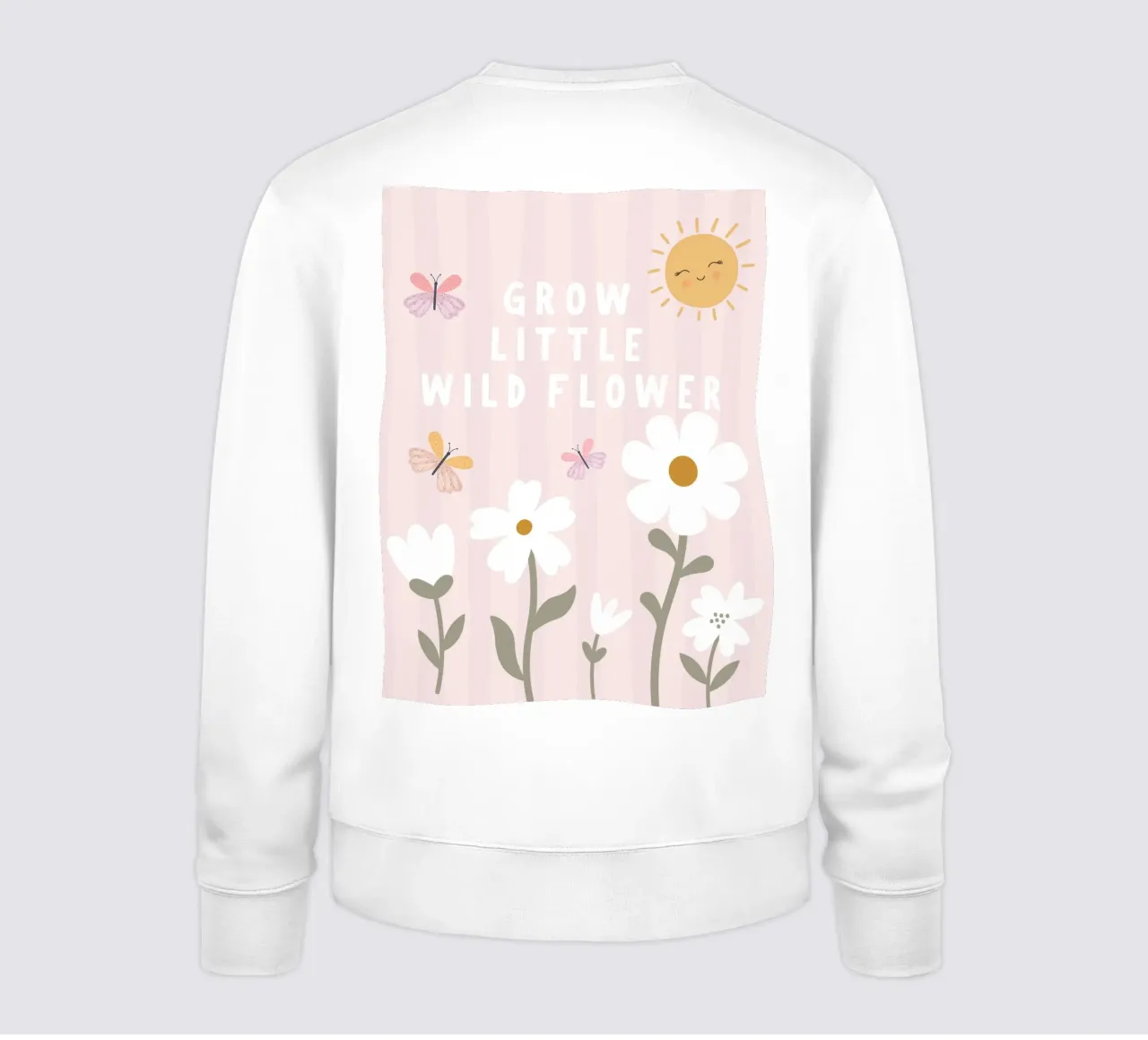 Crescere piccoli fiori selvatici felpa da Littleleo