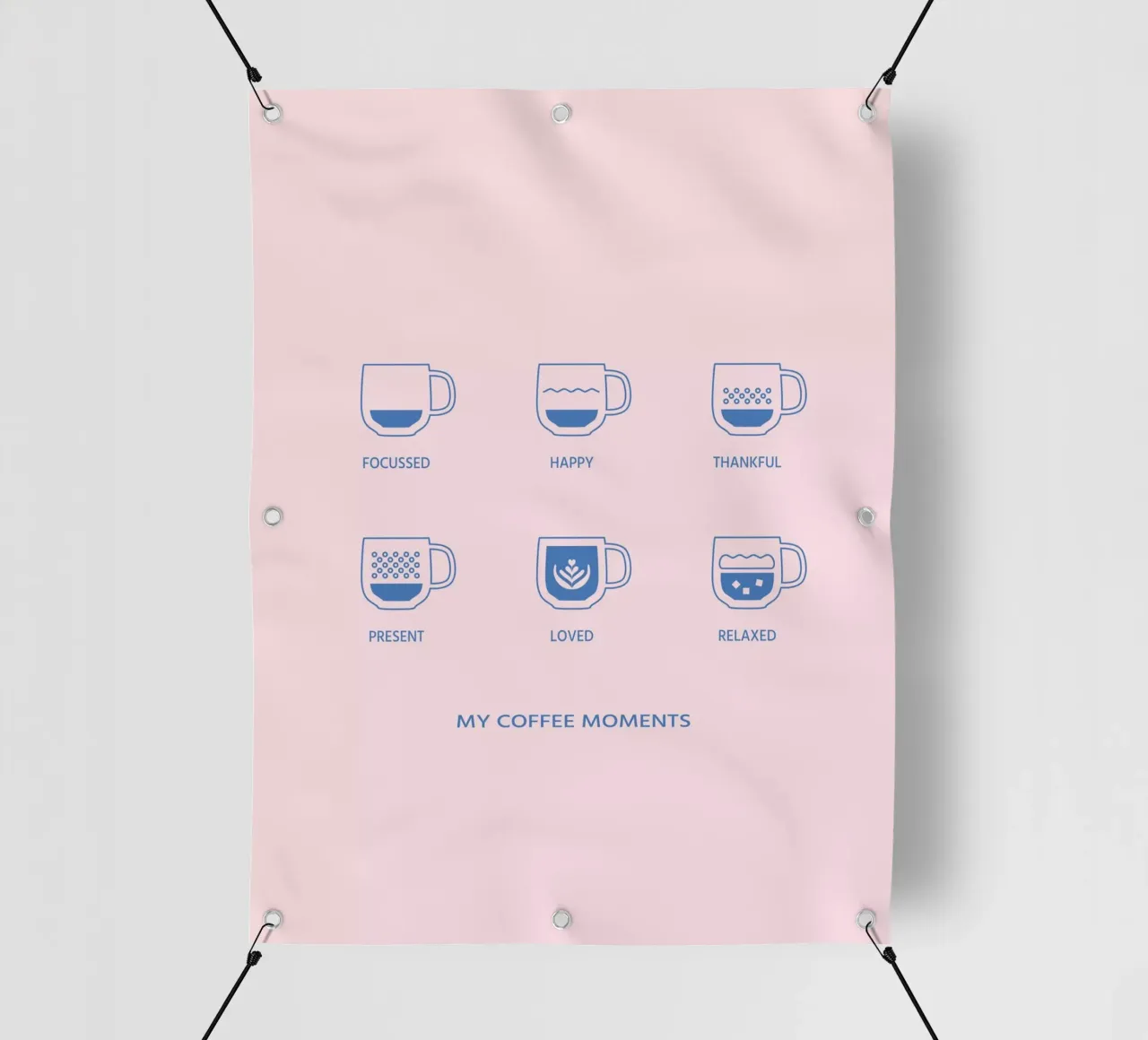 I miei momenti di caffè telo in pvc da janamossmann