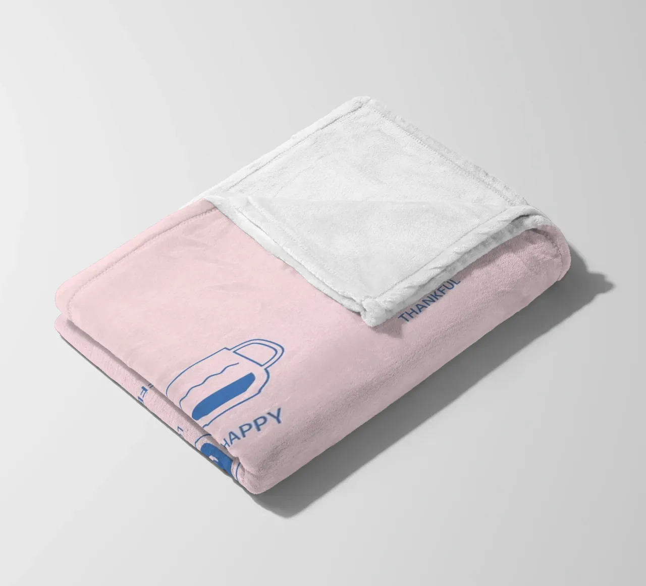 Meine Kaffeemomente Fleecedecke von janamossmann