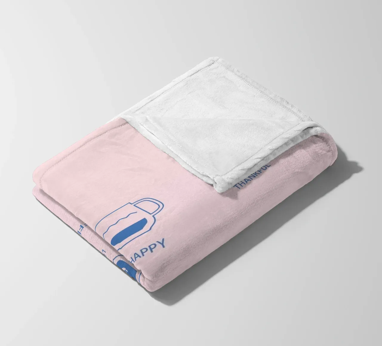 Meine Kaffeemomente Fleecedecke von janamossmann