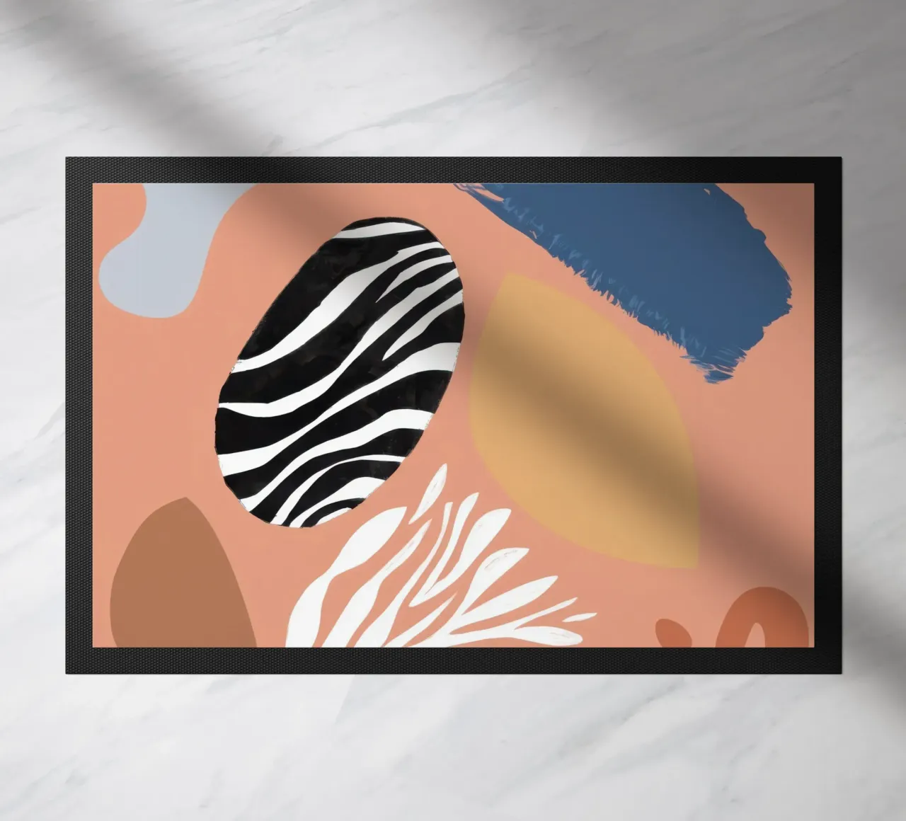 Forme astratte strutturate zerbino da Sky Velour