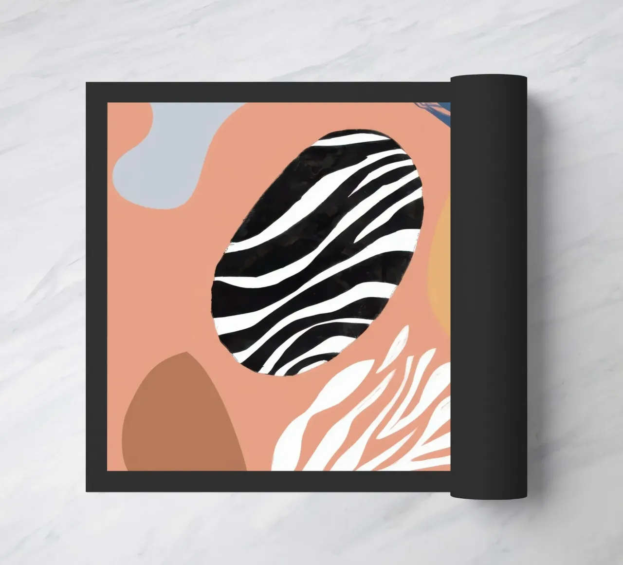 Forme astratte strutturate zerbino da Sky Velour