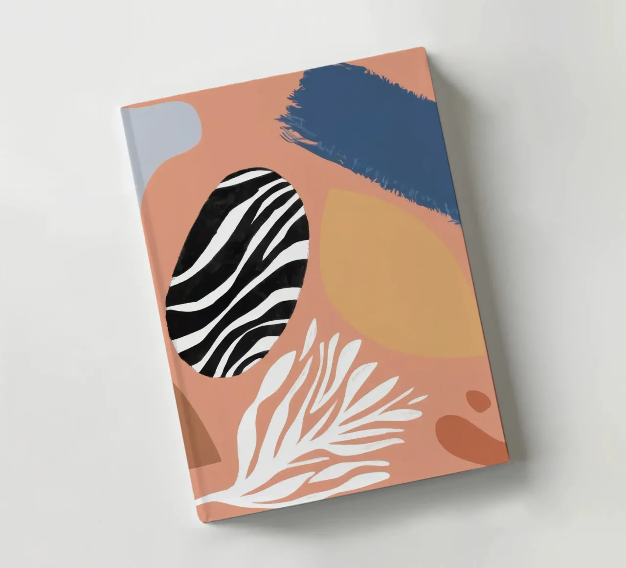 Textured Abstract Forms notebook by Sky Velour