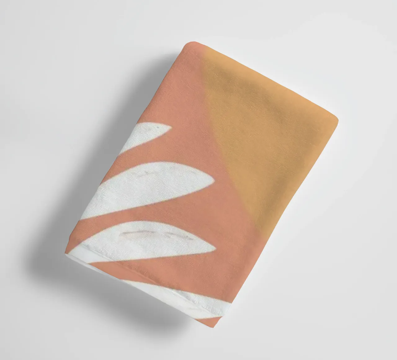 Textured Abstract Forms towel by Sky Velour