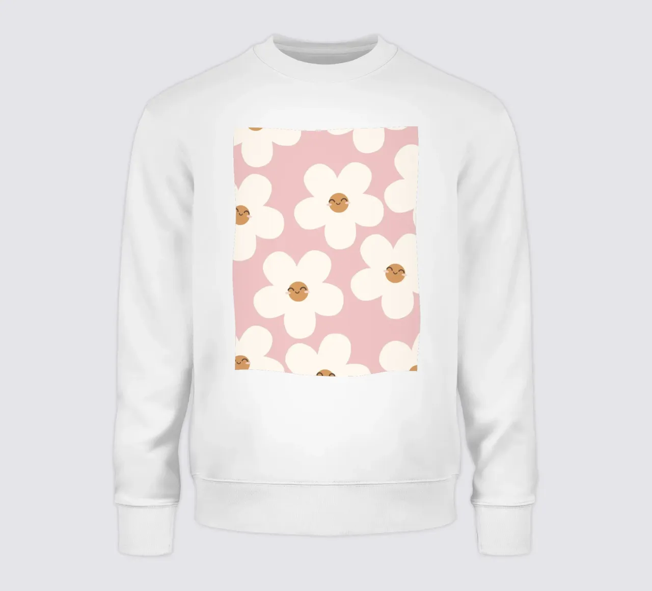 Fiori sorridenti felpa da Littleleo