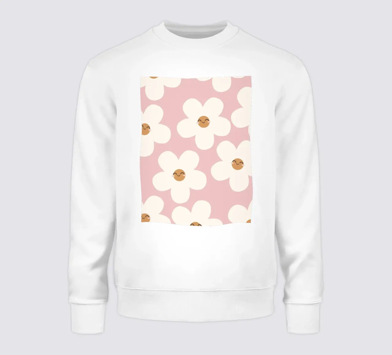 Fiori sorridenti felpa da Littleleo