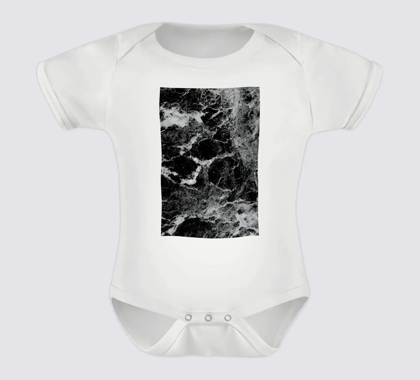 Marble babyrompertje korte mouwen van Three Of The Possessed