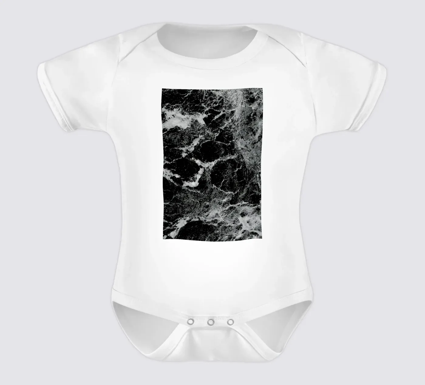 Marble babyrompertje korte mouwen van Three Of The Possessed