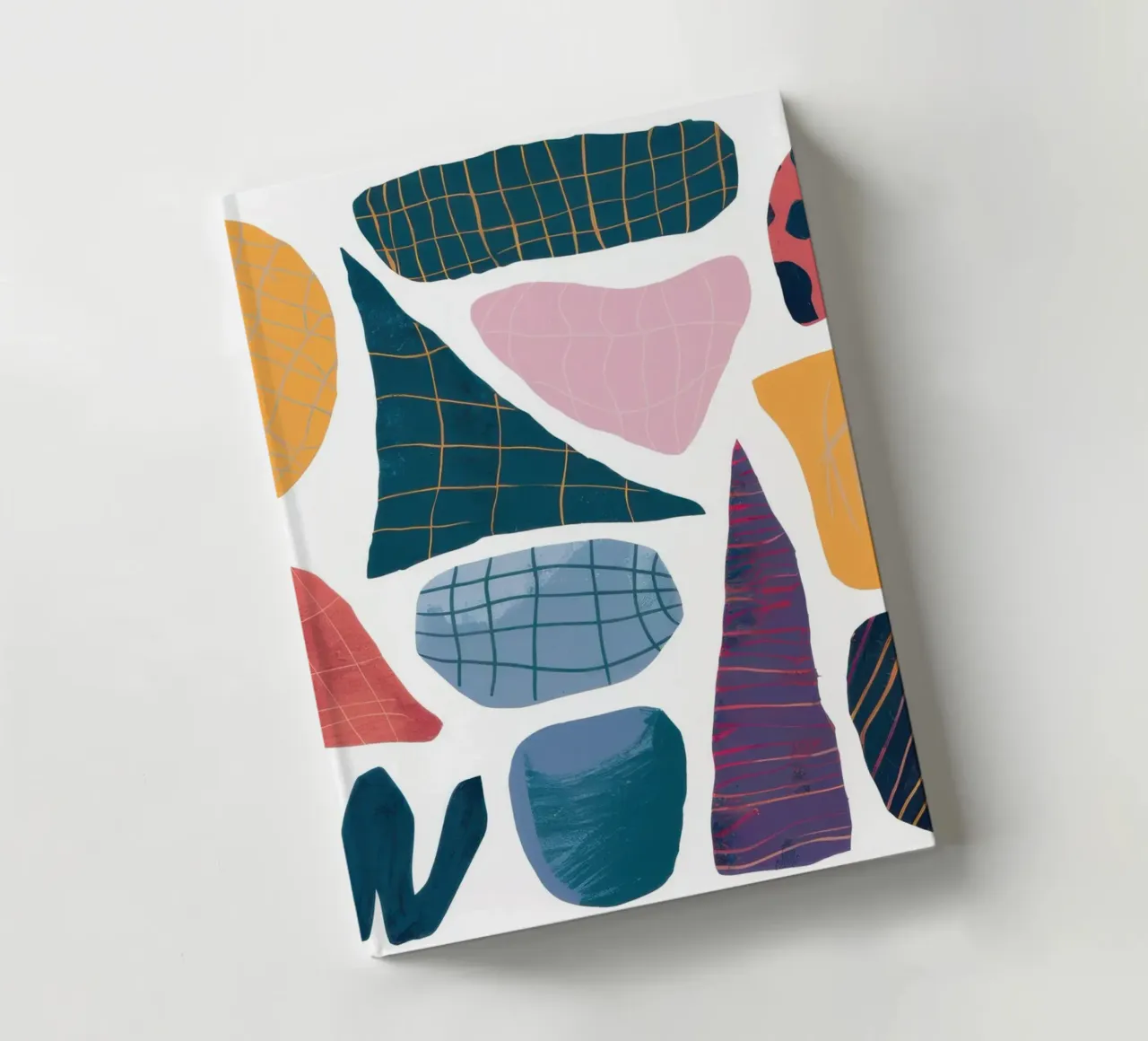 Modernist Shape Assembly notebook by Sky Velour