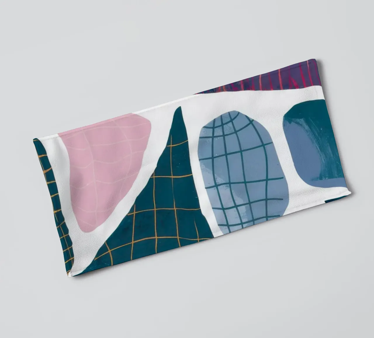 Assemblaggio di forme moderniste asciugamano da bagno da Sky Velour