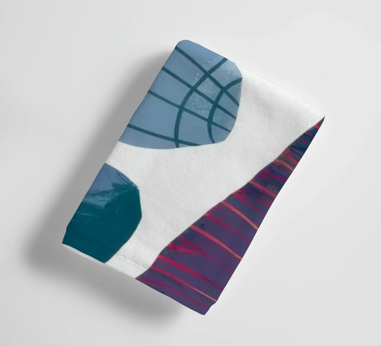 Assemblaggio di forme moderniste asciugamano da bagno da Sky Velour