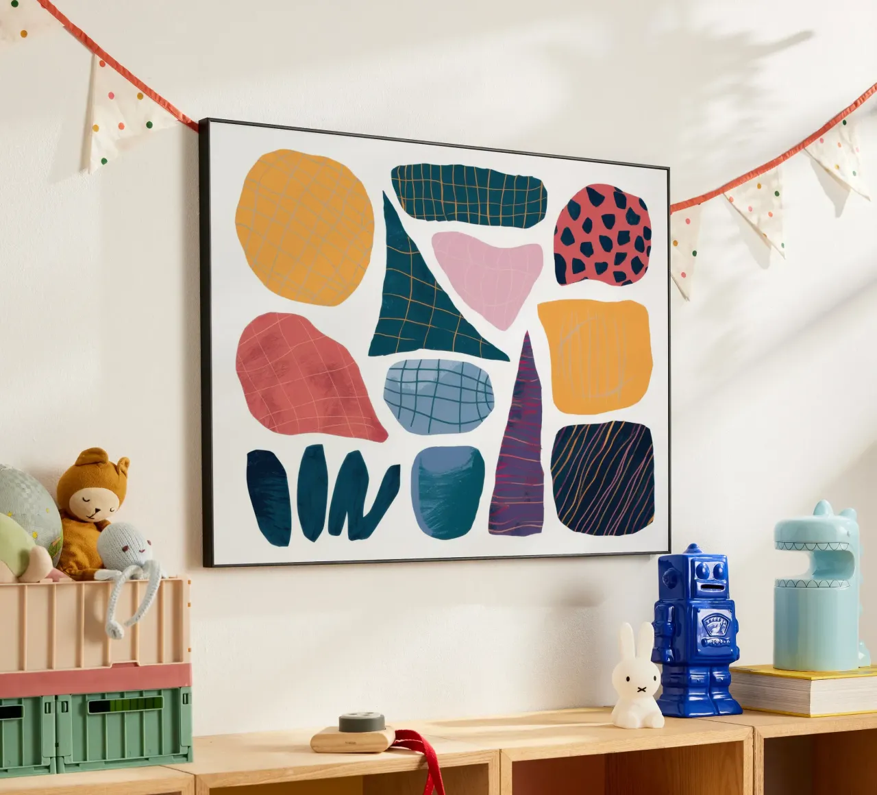 Assemblaggio di forme moderniste alluminio dibond da Sky Velour