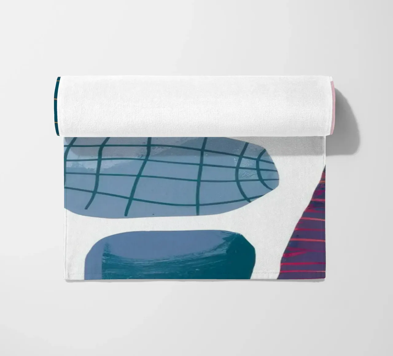 Assemblaggio di forme moderniste telo mare da Sky Velour