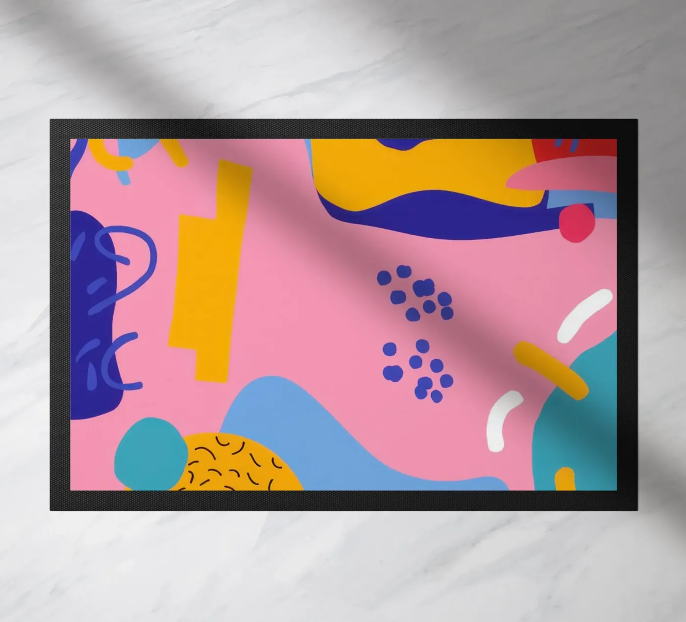 Joyful Abstract Dance deurmat van Sky Velour