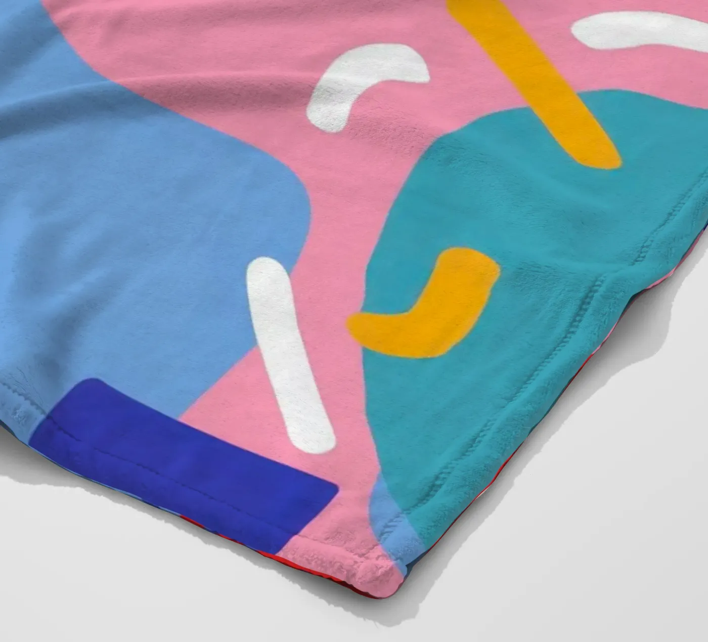 Vreugdevolle abstracte dans fleecedeken van Sky Velour