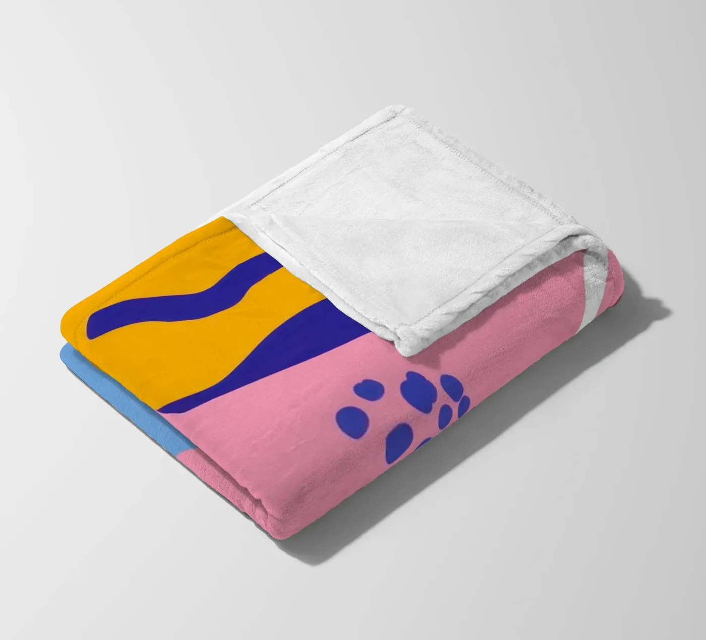Vreugdevolle abstracte dans fleecedeken van Sky Velour