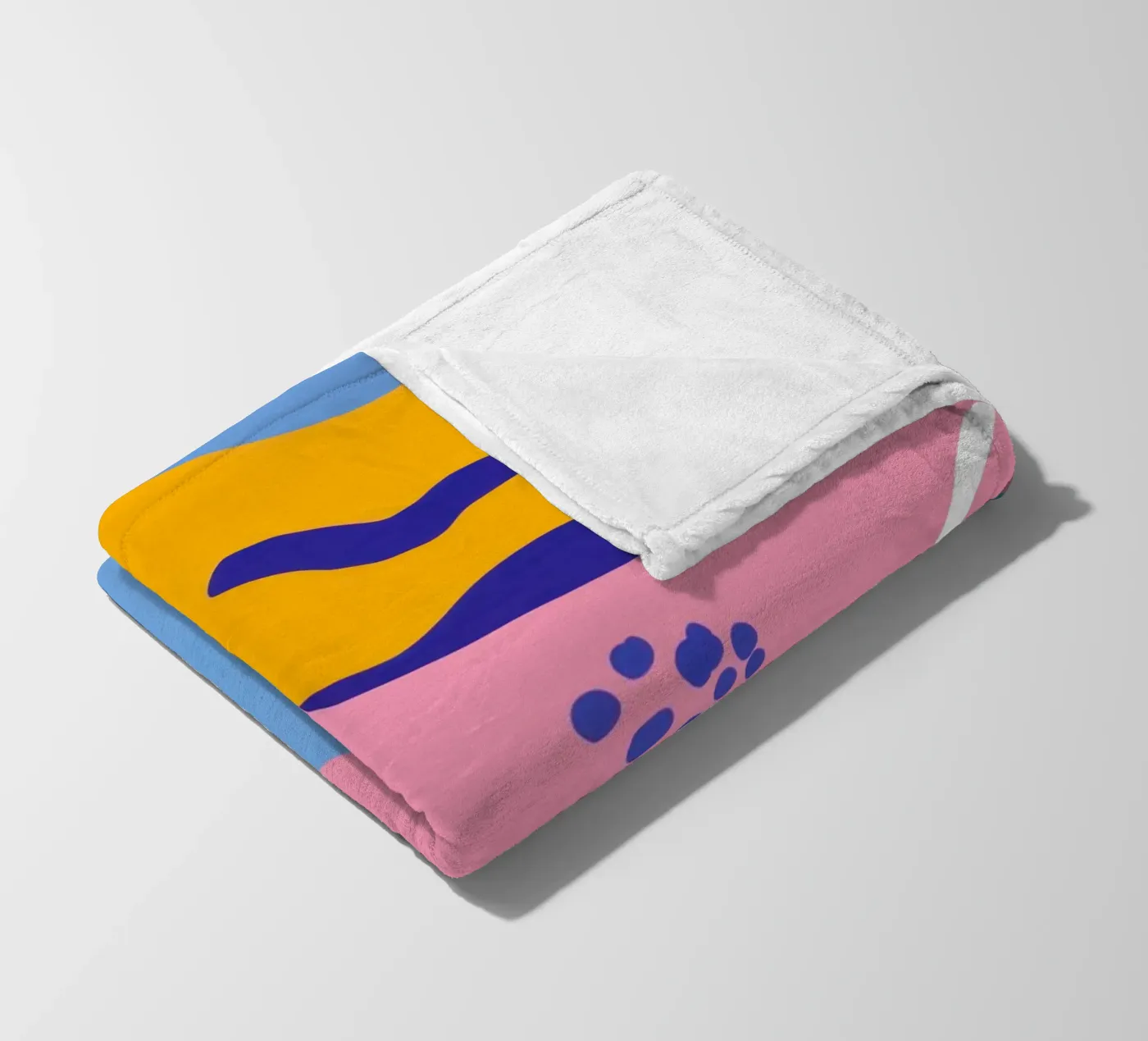 Vreugdevolle abstracte dans fleecedeken van Sky Velour