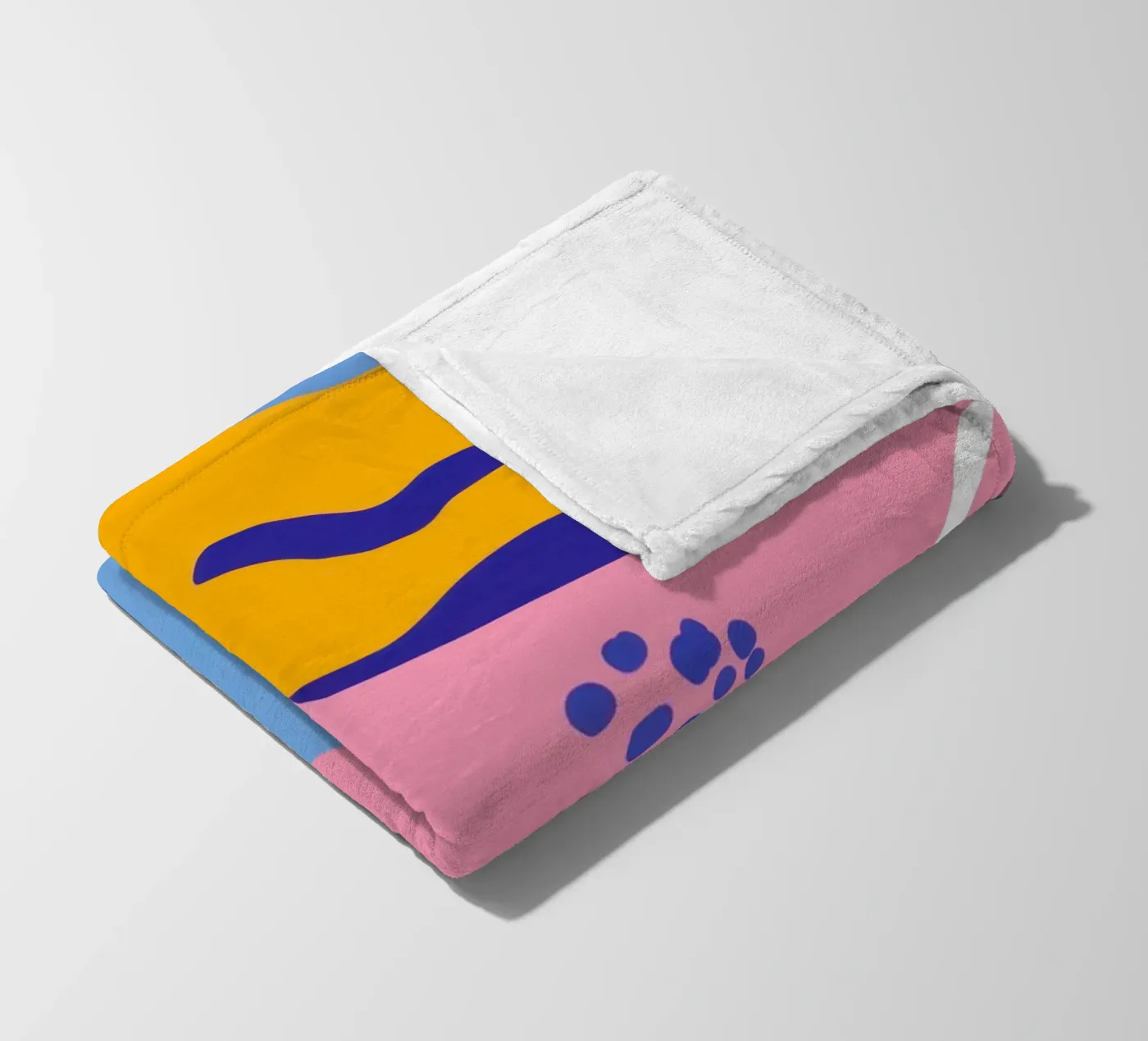 Vreugdevolle abstracte dans fleecedeken van Sky Velour