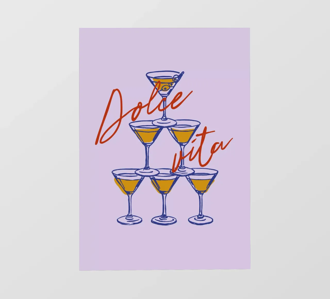 Boho Food 16 Dolce Vita telo in pvc da Boho Print Collection