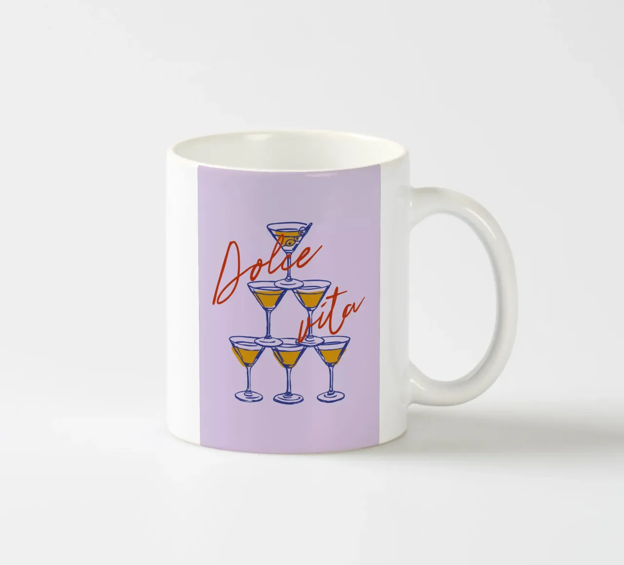 Boho Food 16 Dolce Vita tazza in ceramica da Boho Print Collection