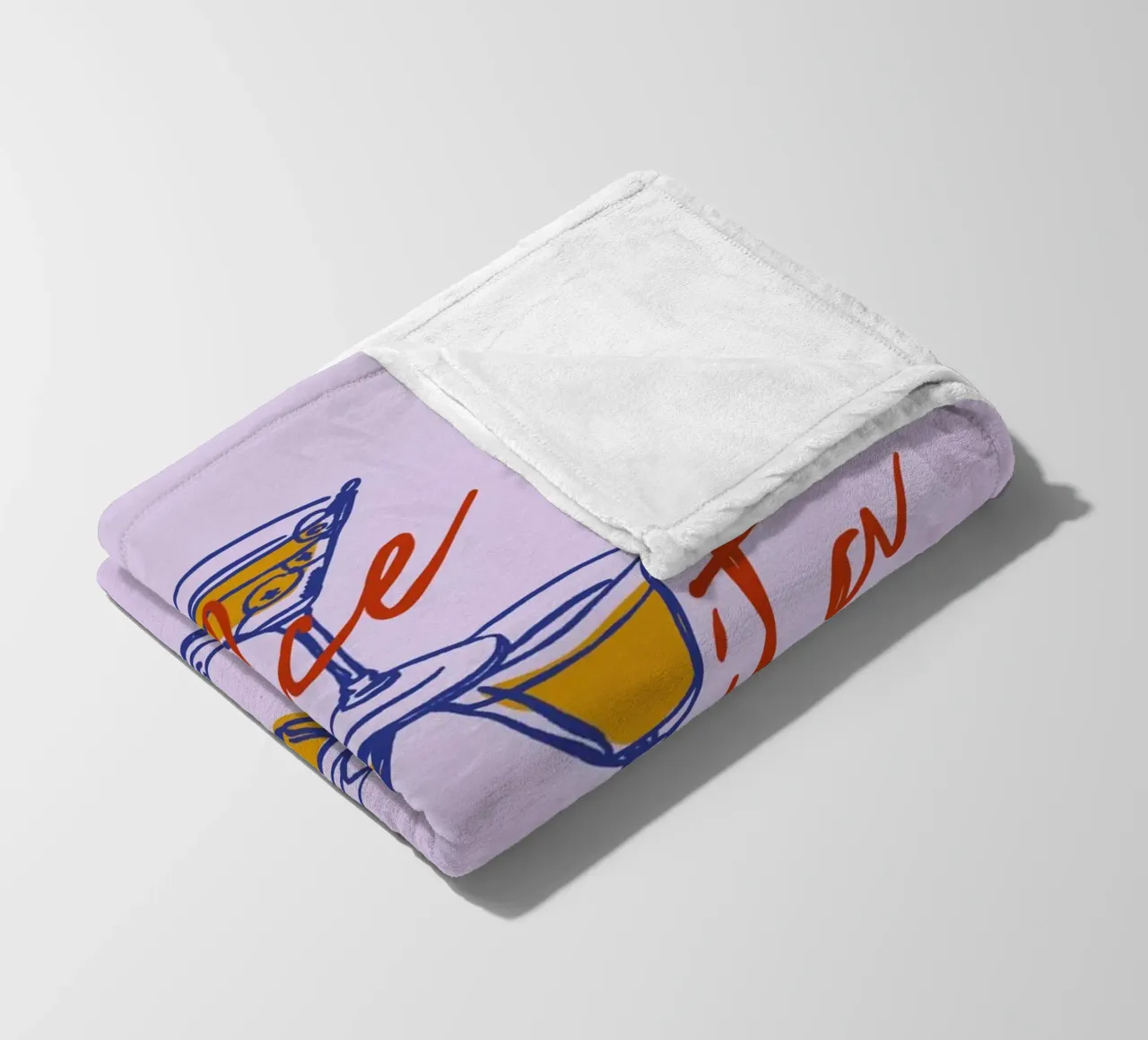 Boho Food 16 Dolce Vita coperta in pile da Boho Print Collection