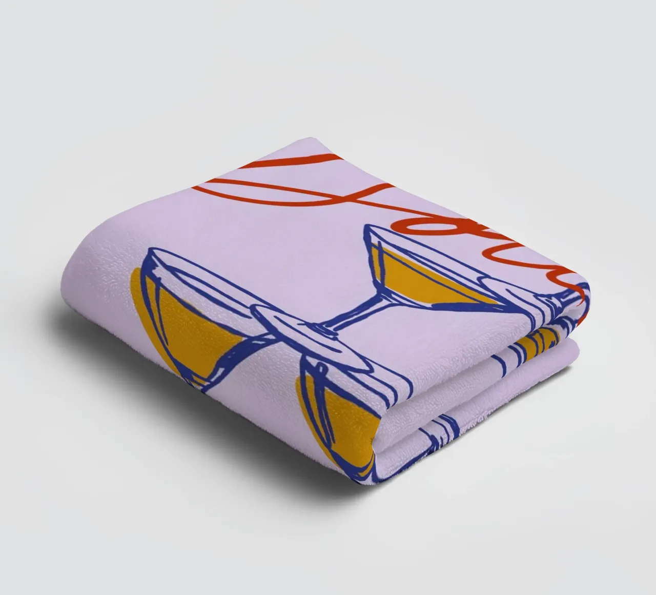 Boho Food 16 Dolce Vita asciugamano da bagno da Boho Print Collection