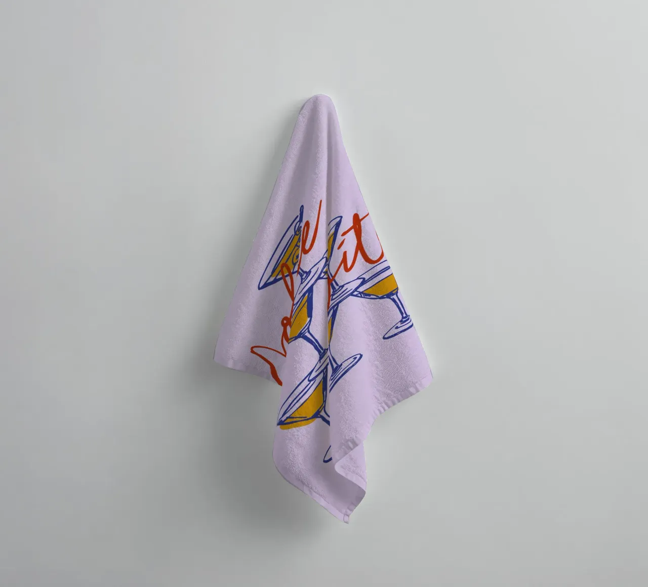 Boho Food 16 Dolce Vita asciugamano da bagno da Boho Print Collection