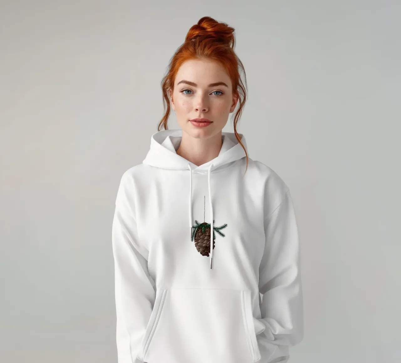 pine cone felpa con cappuccio da sketch_visual_studio