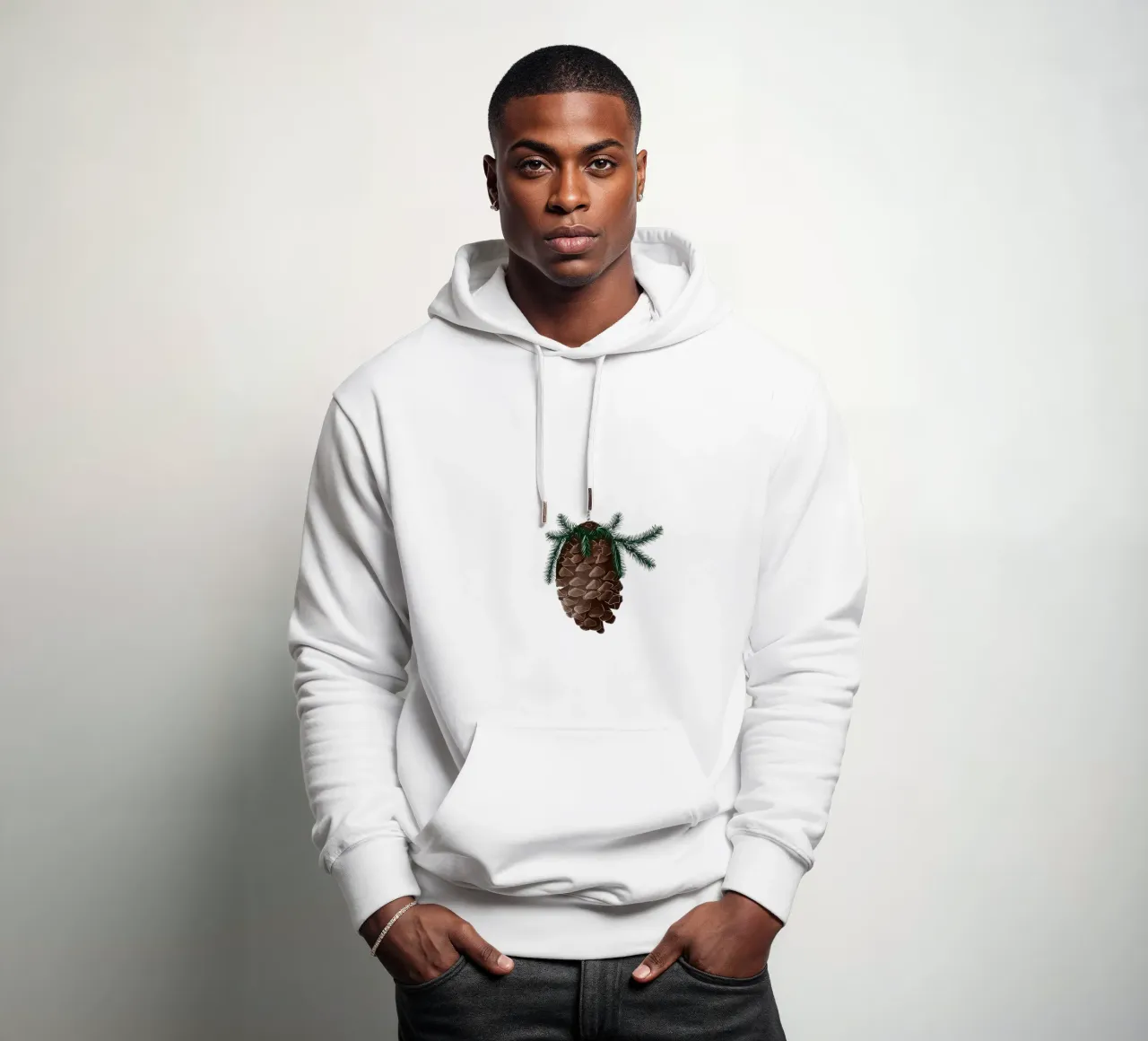 pine cone felpa con cappuccio da sketch_visual_studio